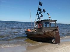 Am Strand von Usedom