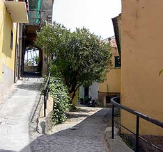 Dorf in Ligurien, Italien