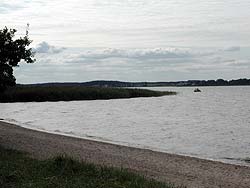 Blick über das Haff bei Pudagla