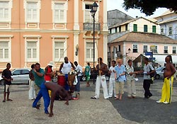 Capoeira in Salvador daBahia - Pelourinho