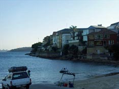 Manly, wohnen am Wasser