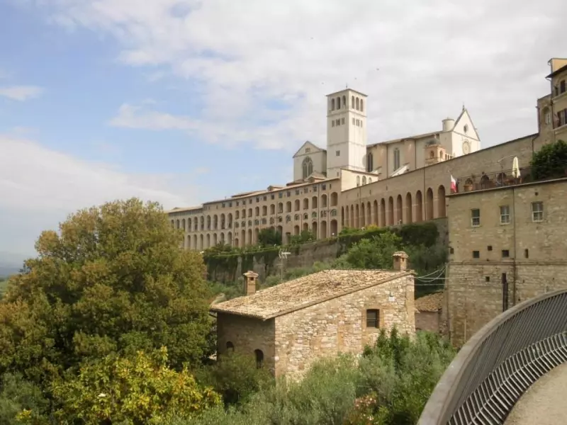 Basilika in Assisi in Umbrien