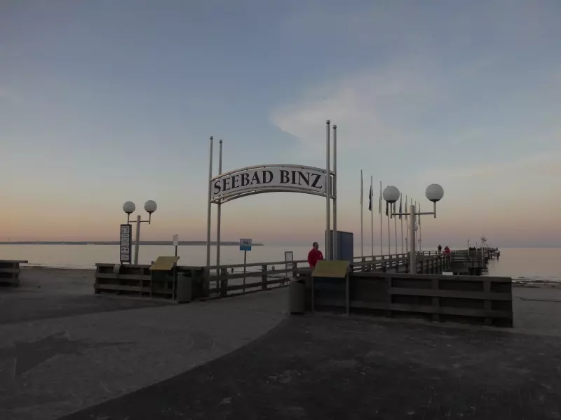 Seebrücke in Binz auf Rügen Seebrücke in Binz auf Rügen