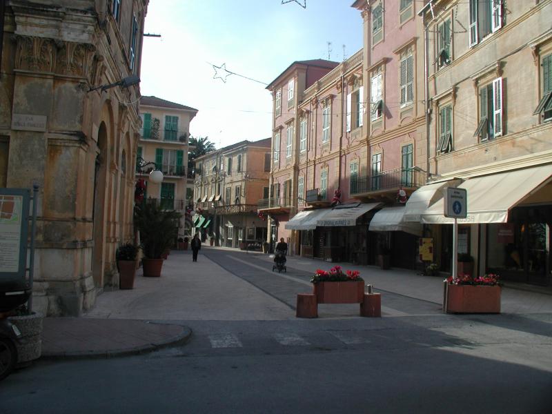 Historischer Ortskern in Diano Marina