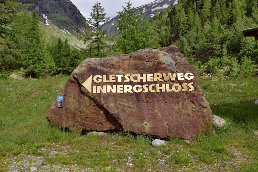Gletscherweg Innergschlöß im Nationalpark Hohe Tauern