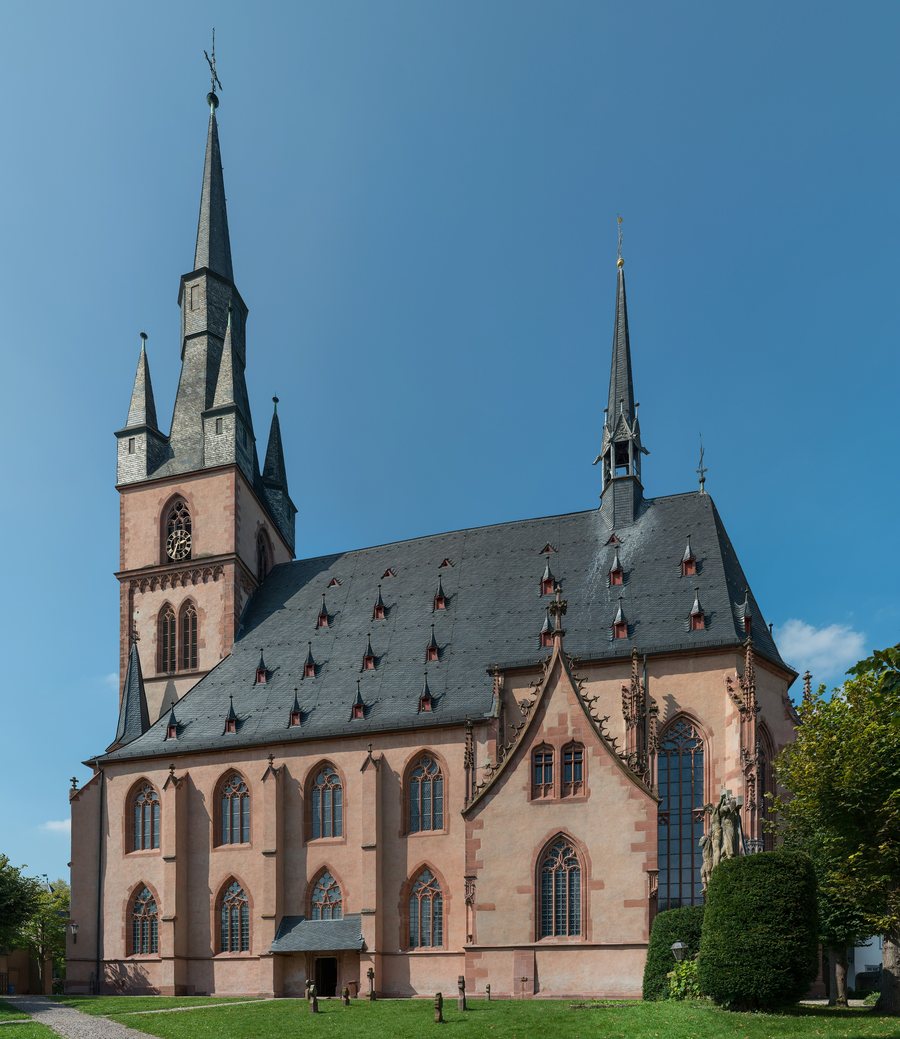 St. Valentinus, Kiedrich, Southeast view 20140909 1