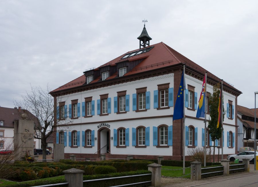 The town hall of Ringsheim