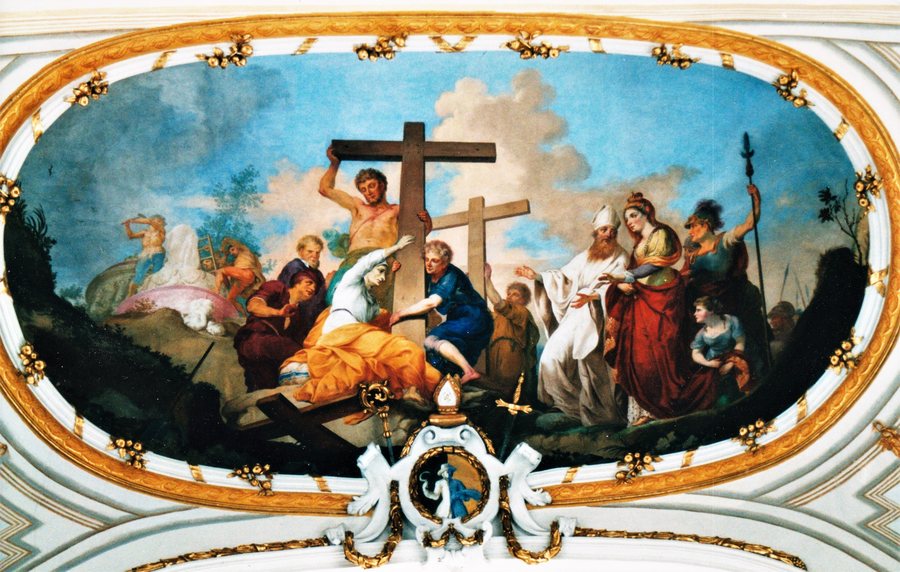 Heilig Kreuz (Breitenthal), Fresko