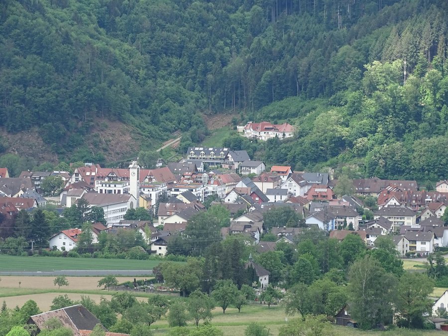 Blick auf Gutach im Breisgau Gutach - Riedern