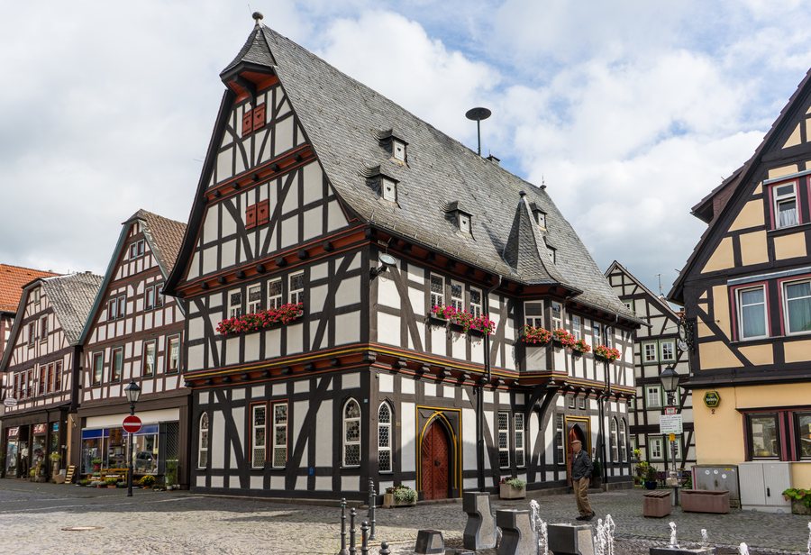Oldtown of Schotten (Vogelbergskreis), former townhall