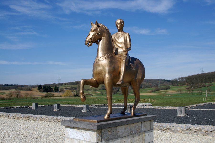 Augustus statue at the Roman Forum Waldgirmes
