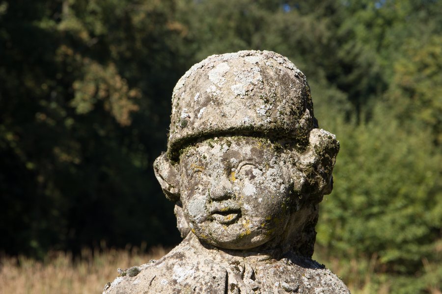 Wasserschloss Mitwitz Figuren von Ferdinand Tietz