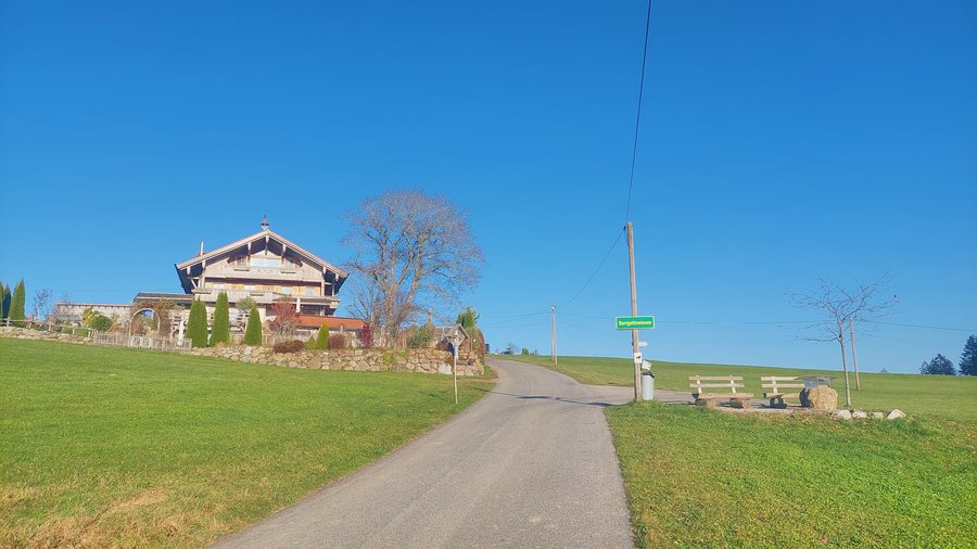 Hermitage Herrgottswiesen in Gestratz from southwest