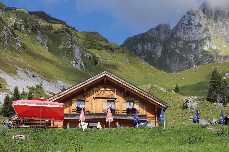 Brunni und die Alp Rigidal oberhalb von Engelberg