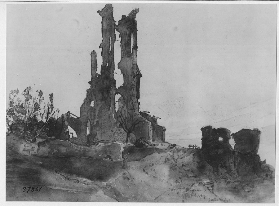 Denkmal zur Erinnerung an die deutsche Besatzung in Flirey, Meurthe-et-Moselle