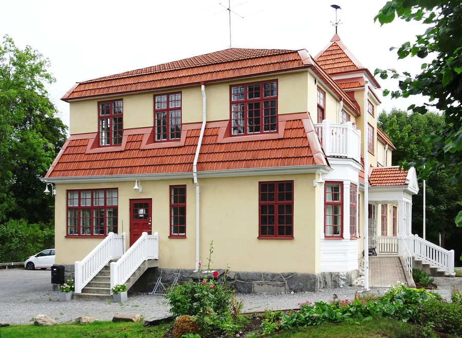 Lidingö Museum in einem historischen Gebäude