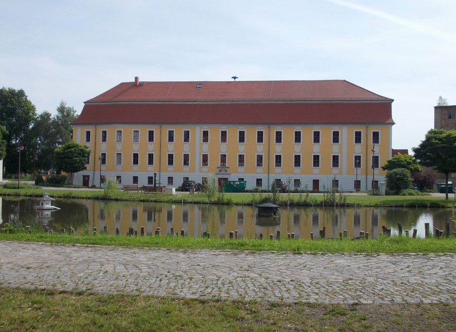 Barockes Herrenhaus des ehemaligen Ritterguts in Treben