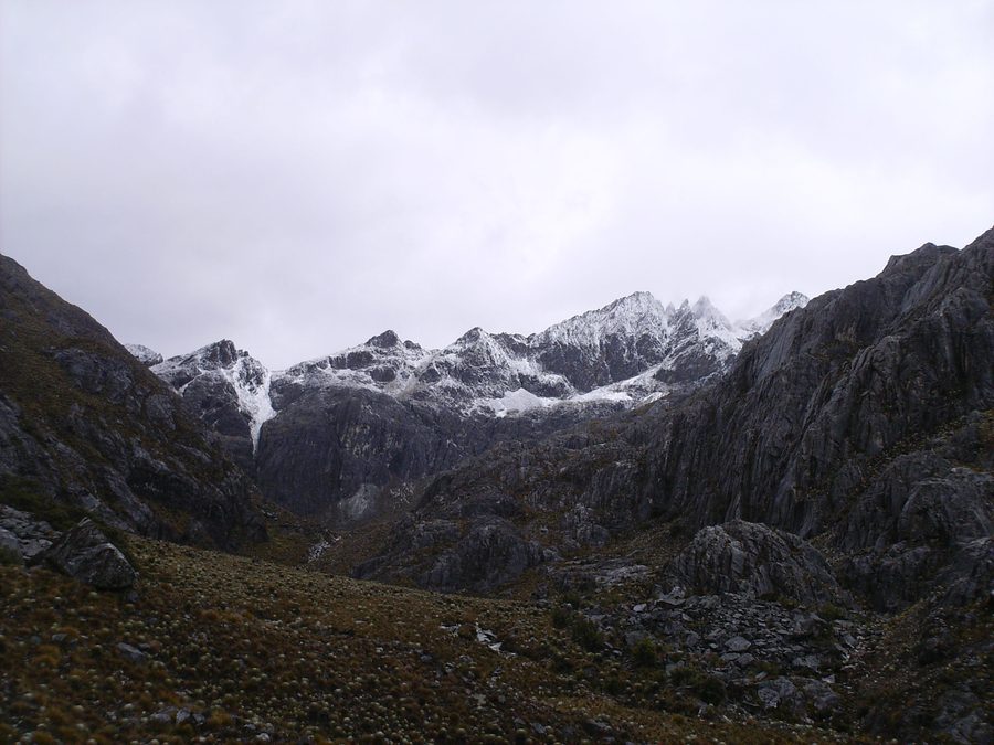 Berglandschaft der Sierra Nevada de Mérida in Venezuela