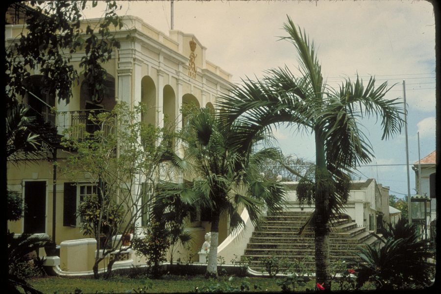 Historischer Ort auf St. Croix