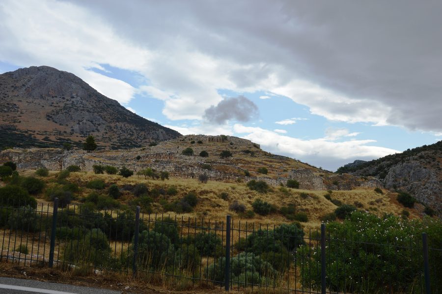 Archäologische Stätte von Mykene in Argolis