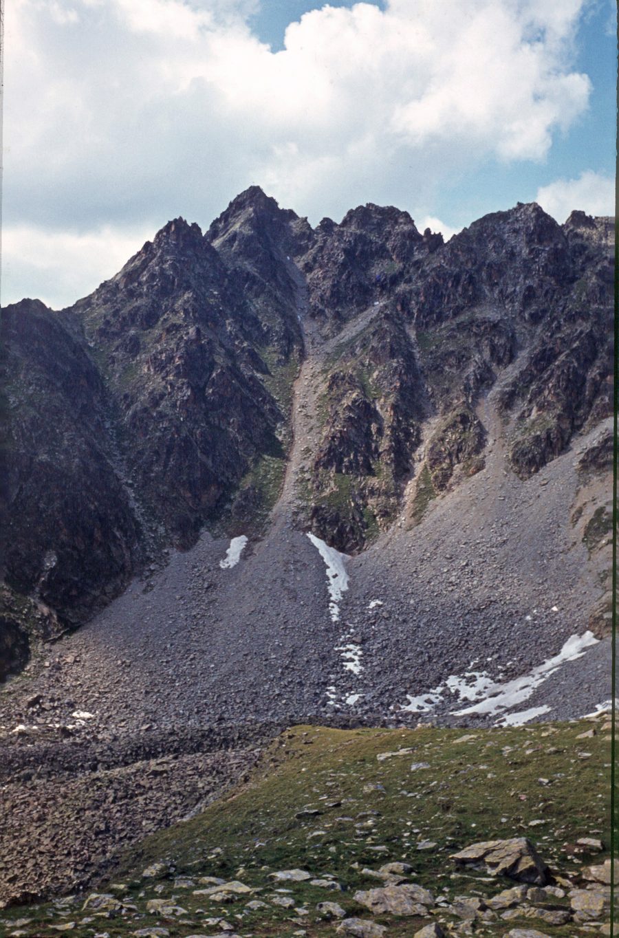 Klopaierspitze von Südosten, Südtirol