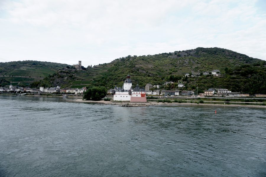 Burg Pfalzgrafenstein auf einer Rheininsel bei Kaub