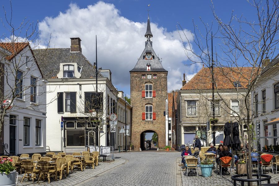 Lekpoort, ein historisches Stadttor in Vianen