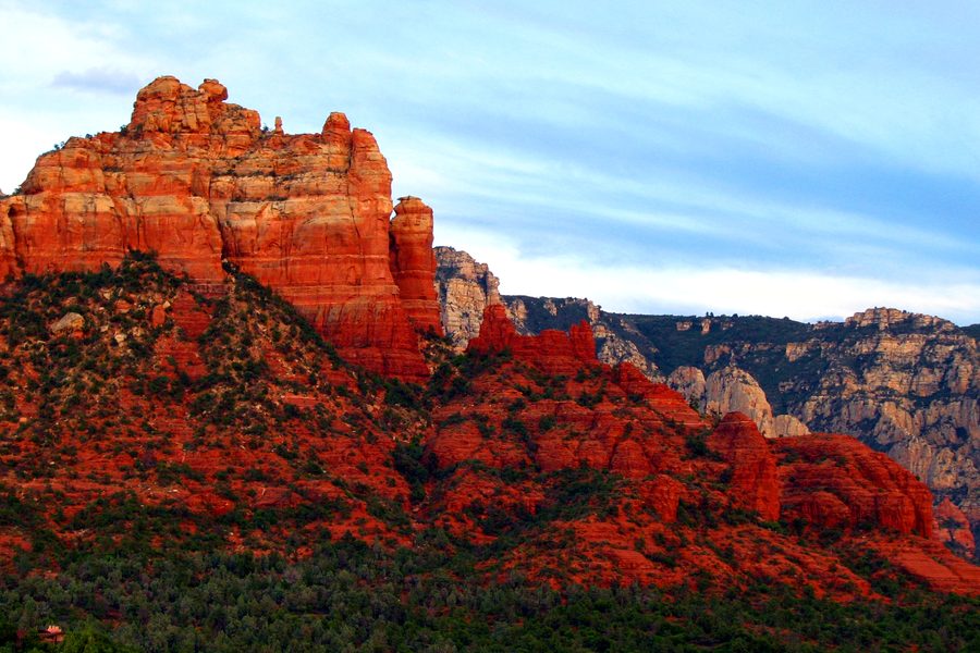 Red rock formations near Sedona, Arizona