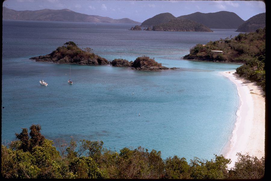 Landschaft auf St. John