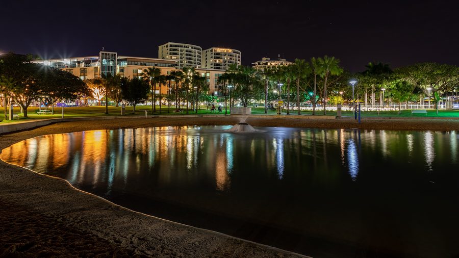 Darwin Waterfront am Wasser