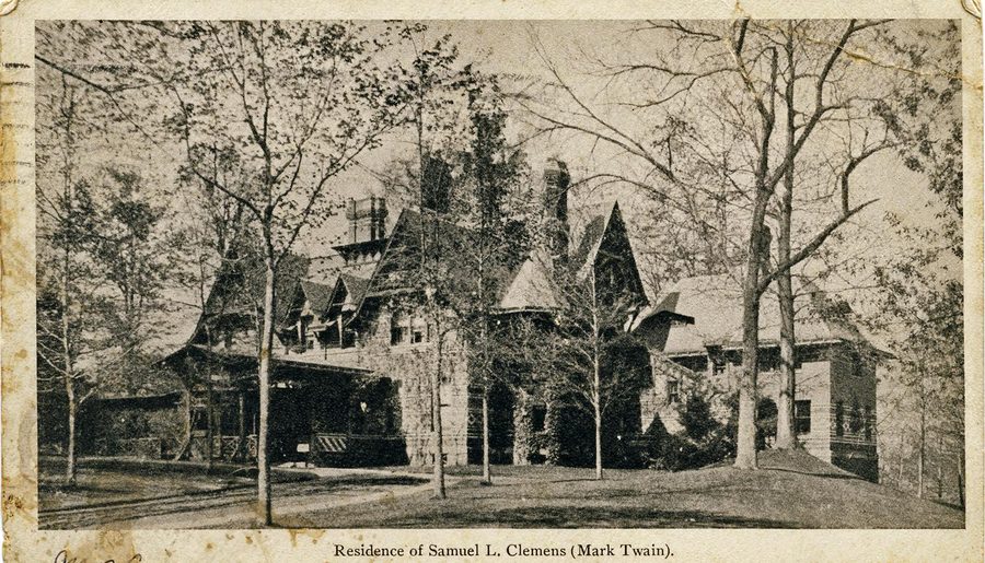 Historisches Mark Twain House in Hartford, Connecticut