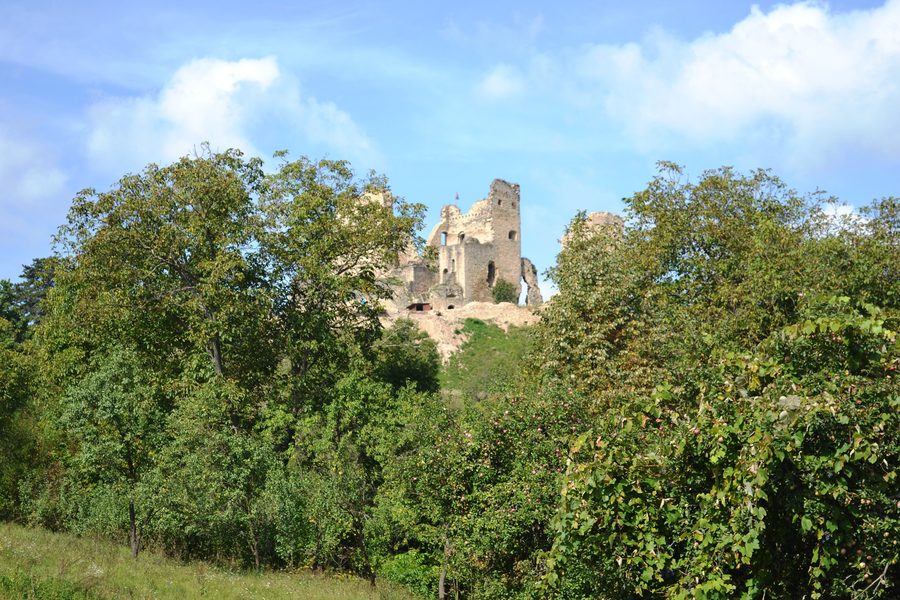Burgruine Divín in der Slowakei