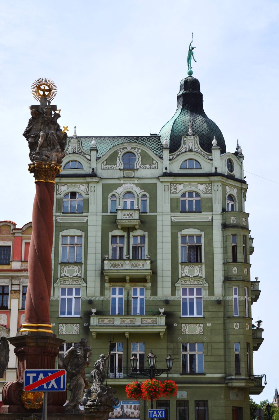 Historische Stadtansicht von Świdnica in Niederschlesien
