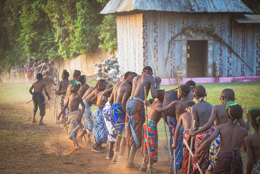 Traditioneller Tanz in Kamerun