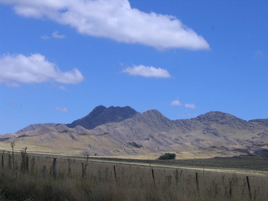 Paisaje rural alrededor de Pigüé, Argentina