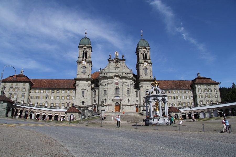 Kloster Einsiedeln im Schweizer Kanton Schwyz