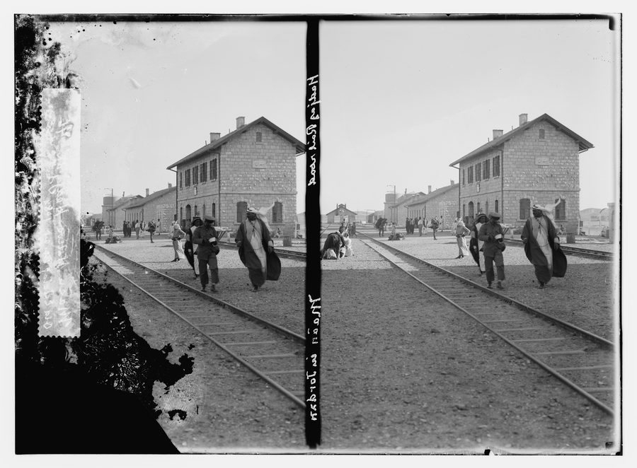 Historischer Bahnhof von Ma'an an der Hedschasbahn in Jordanien