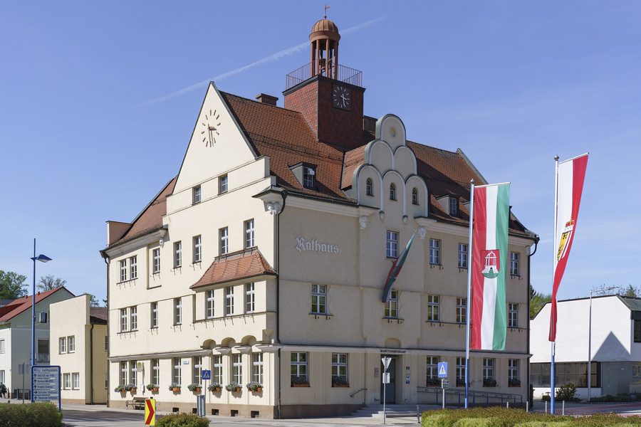 Rathaus von Bad Schallerbach in Oberösterreich