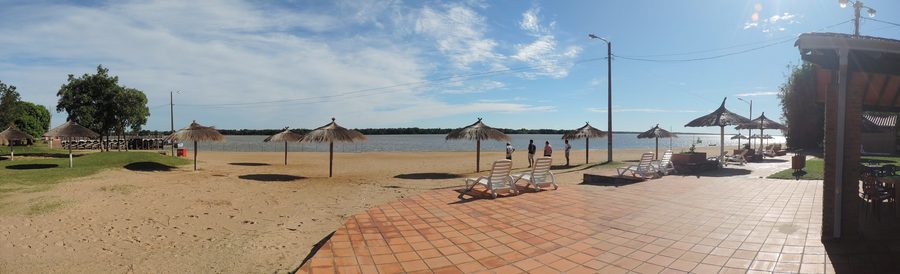 Playa Municipal de Ayolas in Ayolas, Departamento Misiones, Paraguay
