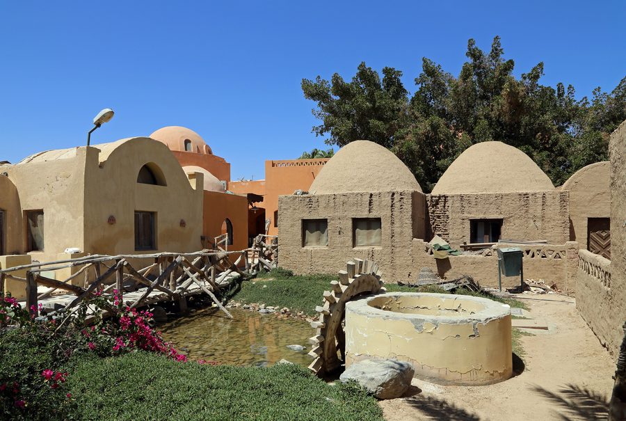 Art Village in El Gouna, Egypt
