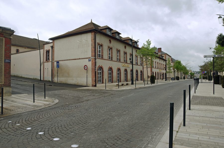 Avenue de Champagne in Épernay im Département Marne