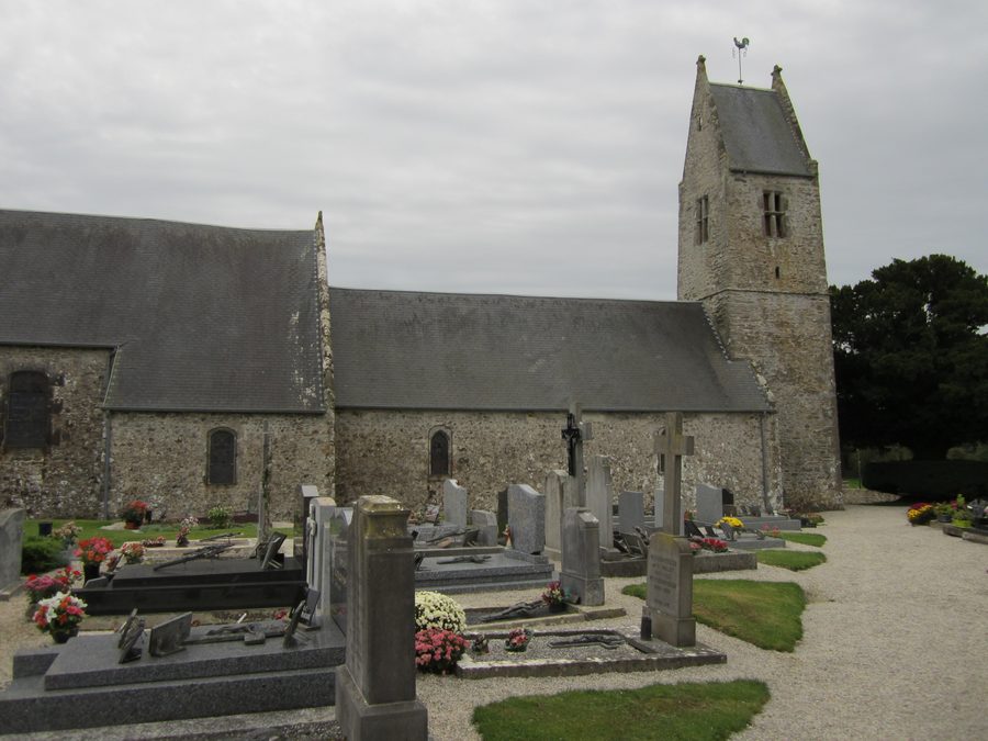 Kirche Saint-Aubin in Brainville in der Manche