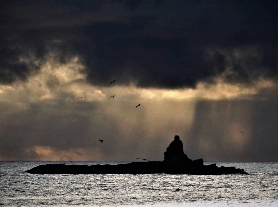 Kleine Insel im Parque Nacional Natural Gorgona vor der pazifischen Küste Kolumbiens