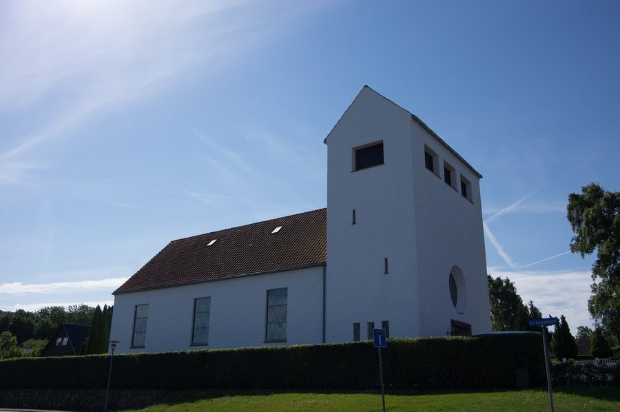Tejn Kirke in Tejn auf Bornholm, Dänemark