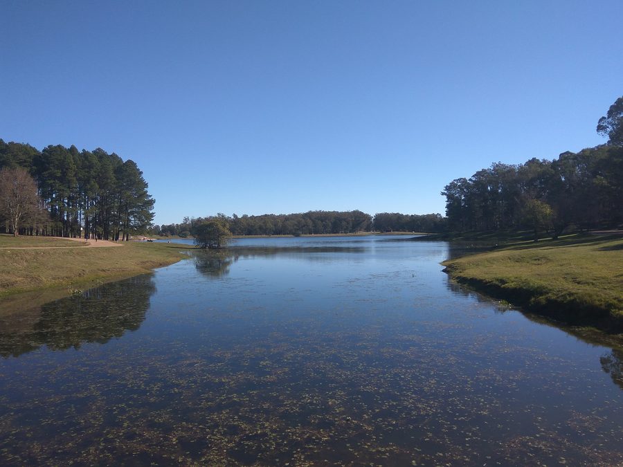 Lago Iporá im Balneario Iporá bei Tacuarembó, Uruguay