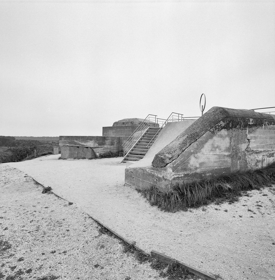 Außenansicht des Bunkers De Wassermann auf Schiermonnikoog