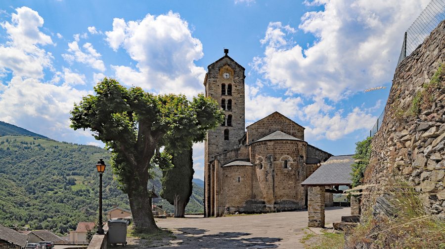Kirche Saint-Martin in Unac im Département Ariège