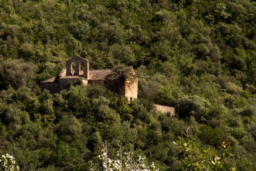 Kirche Sant Cebrià de Cabanyes in Sant Fost de Campsentelles
