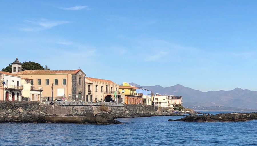 Der Palazzo Vigo in Torre Archirafi auf Sizilien