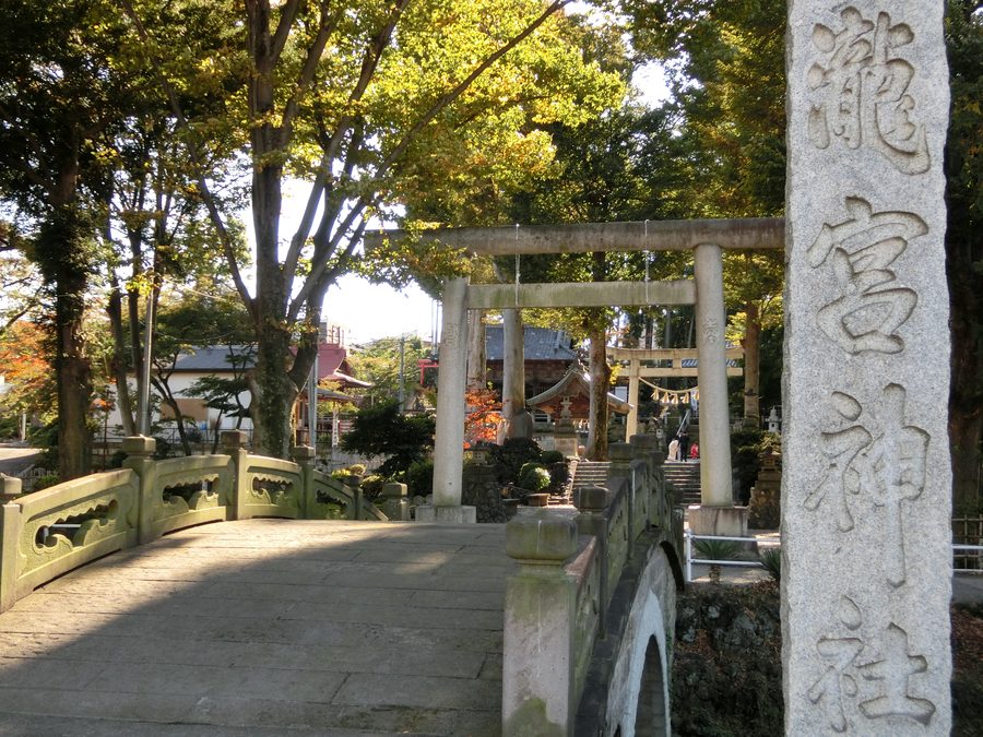 Takinomiya-Schrein in Fukaya, Präfektur Saitama, Japan